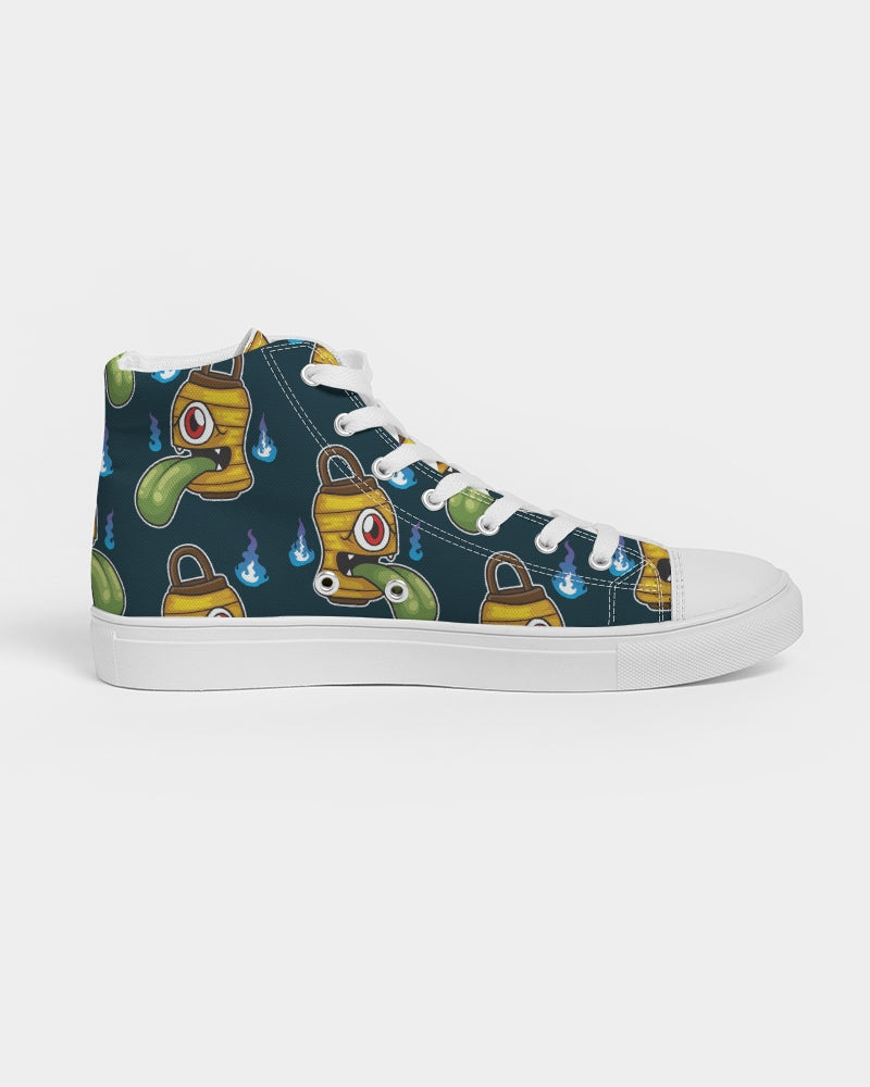 Yokai You Say? Men's Hightop Canvas Shoe