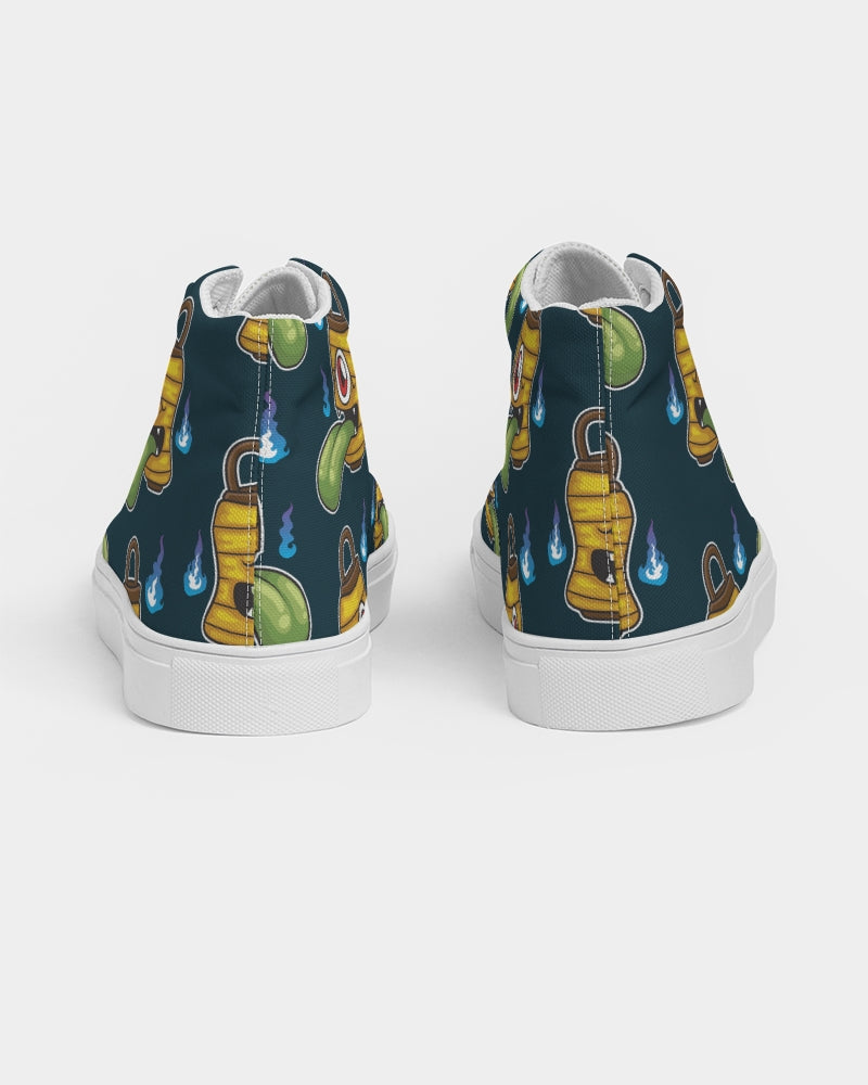 Yokai You Say? Men's Hightop Canvas Shoe