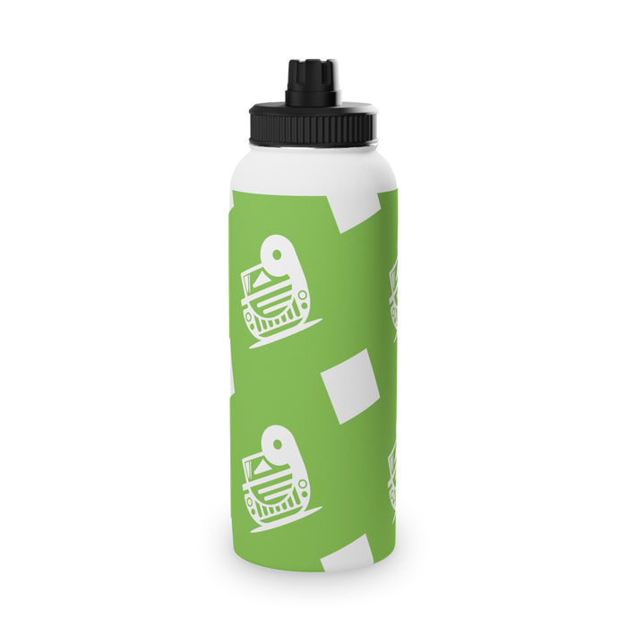 Duck Duck Mania - Stainless Steel Water Bottle, Sports Lid