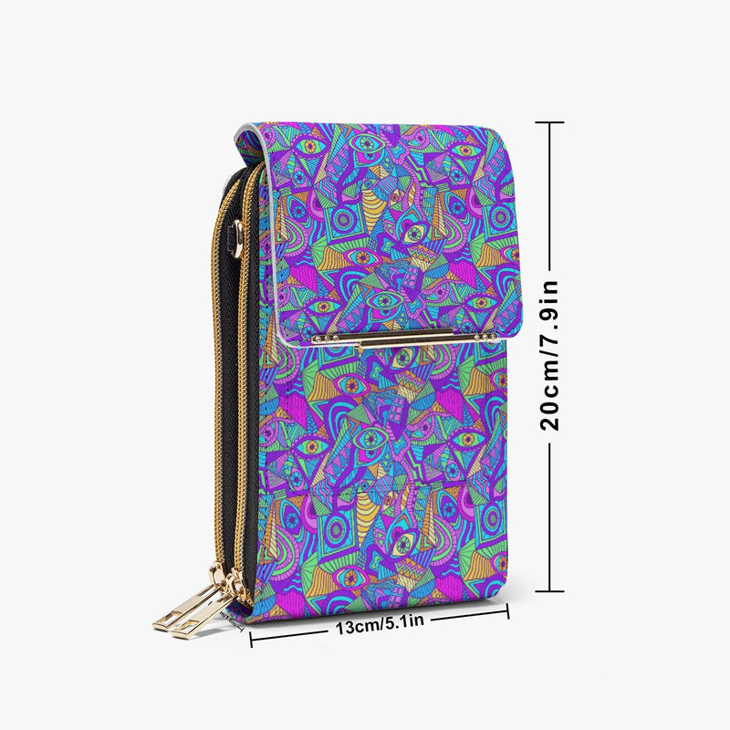 Psychedelic Mobile Phone Chest Bag