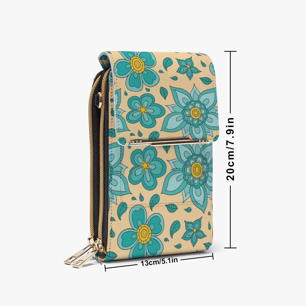 Floral Notes Mobile Phone Chest Bag