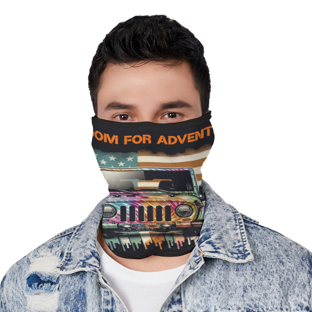 Freedom For Adventure Unisex Neck Gaiter