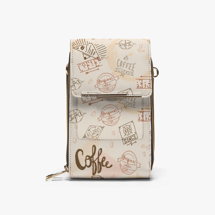 Cafe Au Lait Mobile Phone Chest Bag