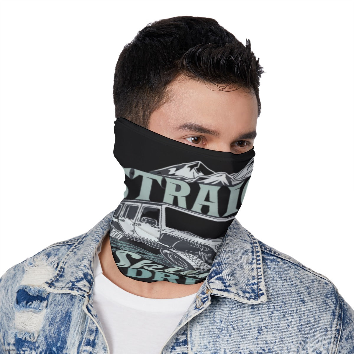 Straight Roads Don't Make Skilled Drivers Unisex Neck Gaiter