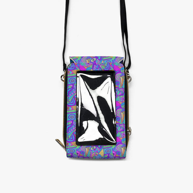 Psychedelic Mobile Phone Chest Bag