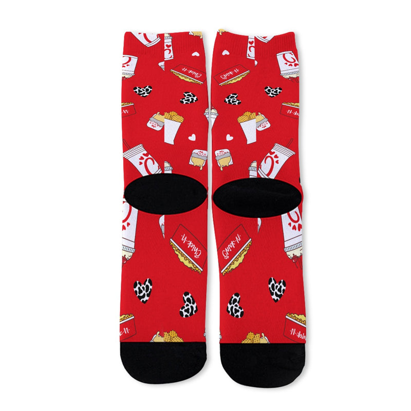 This is Cluckin Awesome! Long Socks (Unisex)