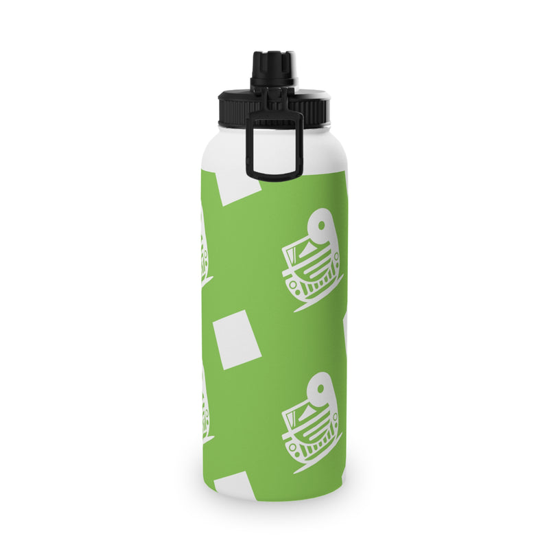 Duck Duck Mania - Stainless Steel Water Bottle, Sports Lid