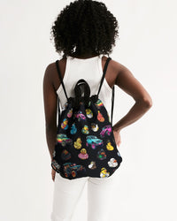 Ducking Chaos 2.0 Canvas Drawstring Bag