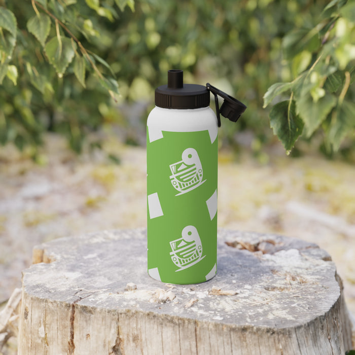 Duck Duck Mania - Stainless Steel Water Bottle, Sports Lid