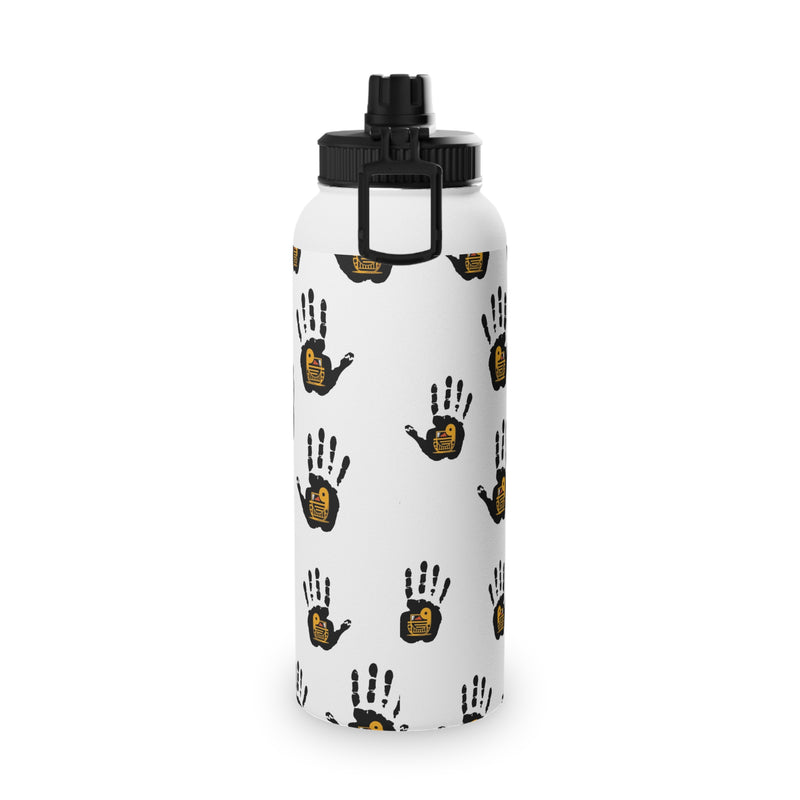 Ducking Chaos - Stainless Steel Water Bottle, Sports Lid