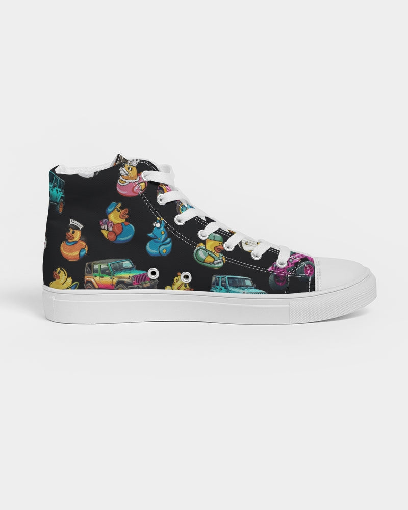 Duckin Chaos 2.0! Women's Hightop Canvas Shoe