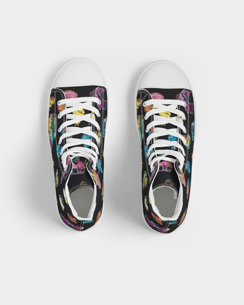 Duckin Chaos 2.0! Women's Hightop Canvas Shoe