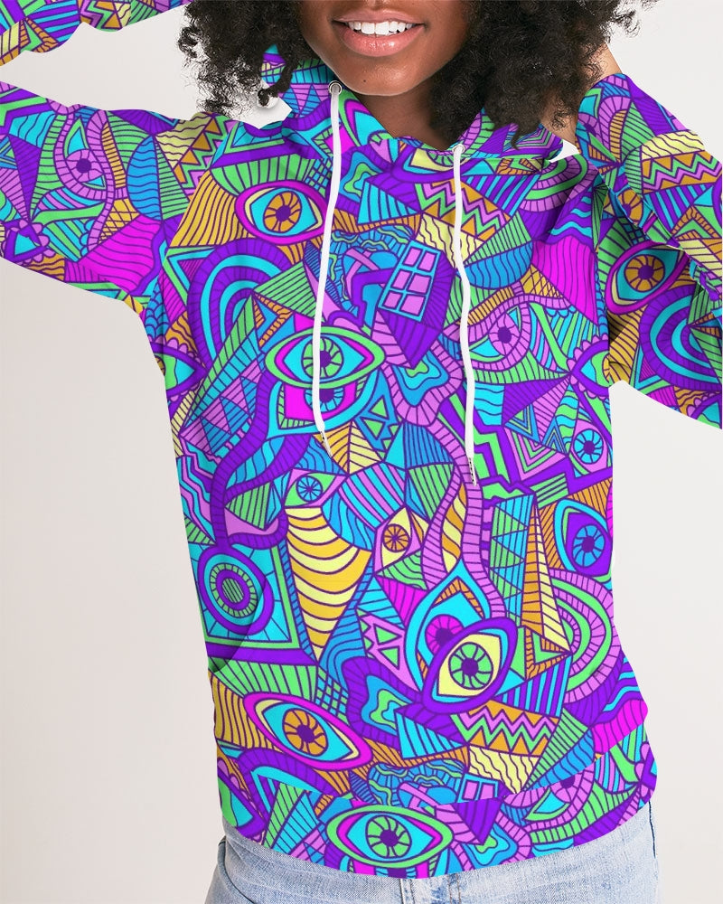 Psychedelic Eyes Women's Hoodie