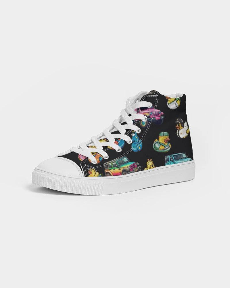 Duckin Chaos 2.0! Women's Hightop Canvas Shoe