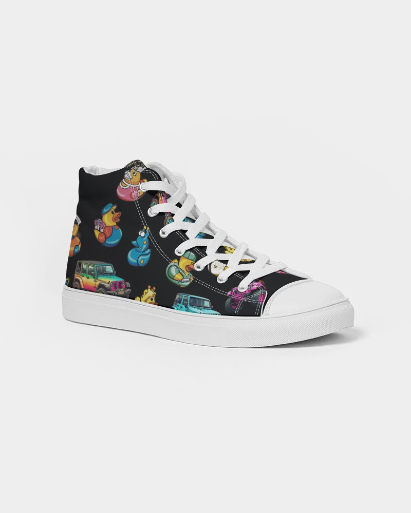 Duckin Chaos 2.0! Women's Hightop Canvas Shoe