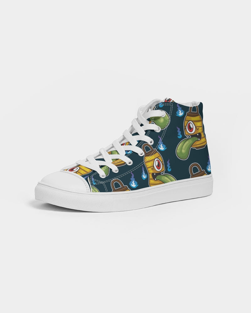 Yokai You Say? Men's Hightop Canvas Shoe