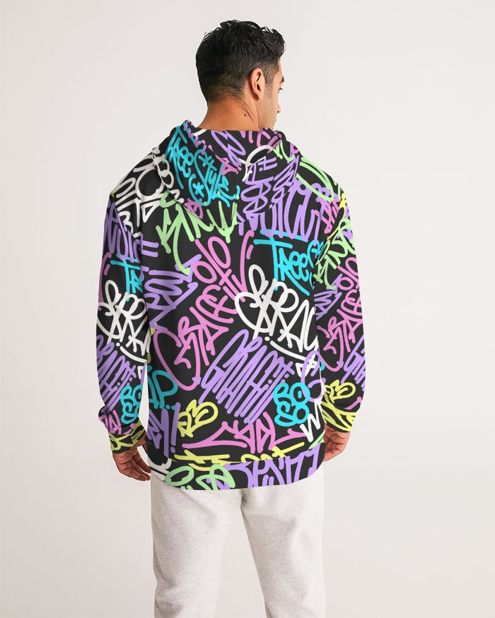 SPECIAL COLLECTION - Graffiti in the City Men's All-Over Print Hoodie