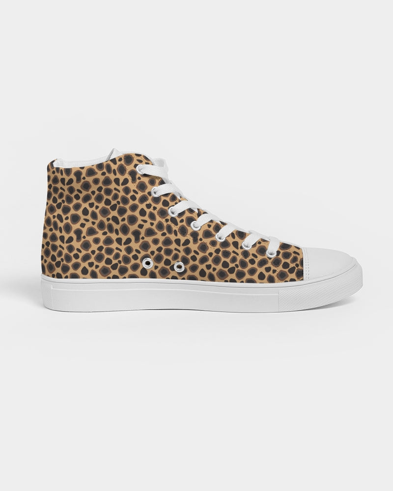 Stay Wild Child Women's Hightop Canvas Shoe