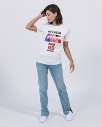 My Chicas Know No Boundaries Unisex Jersey Tee | Bella + Canvas