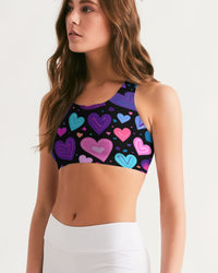 Love Potion Women's Seamless Sports Bra