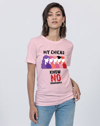 My Chicas Know No Boundaries Unisex Jersey Tee | Bella + Canvas