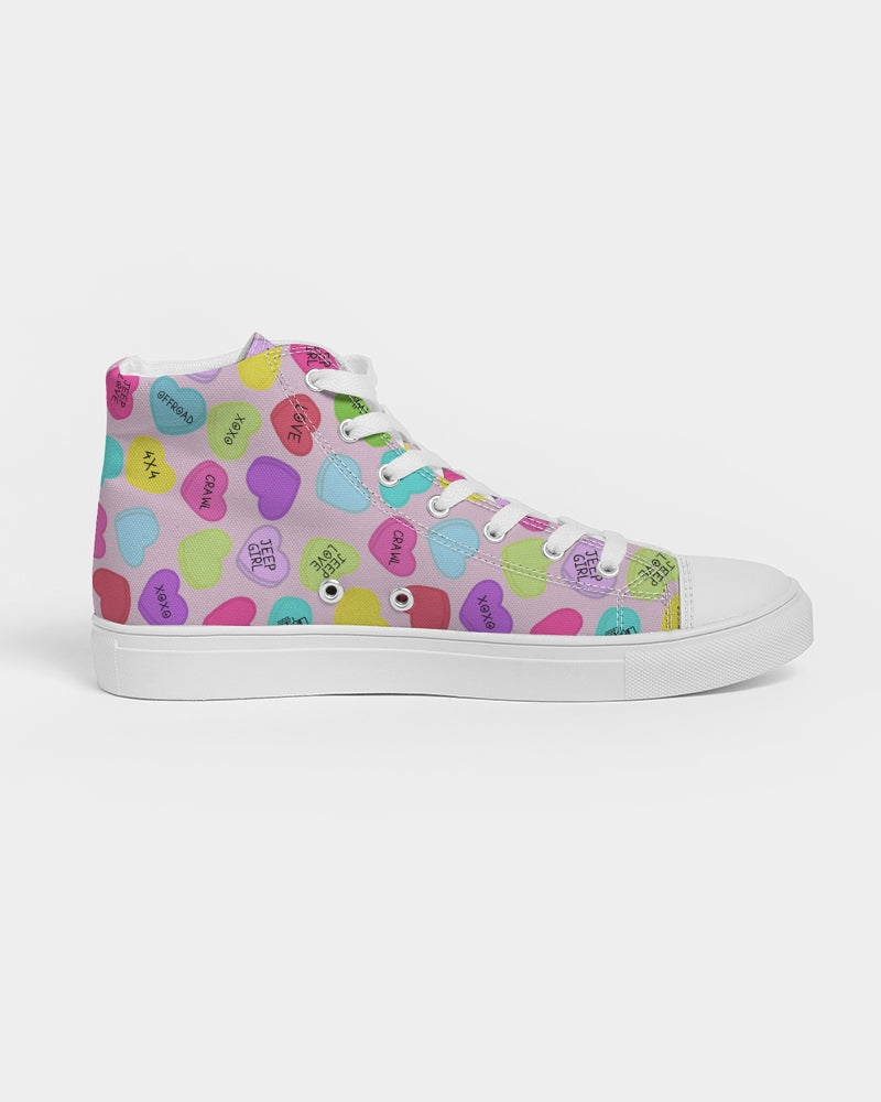 4x4 Heart Crusher Women's Hightop Canvas Shoe