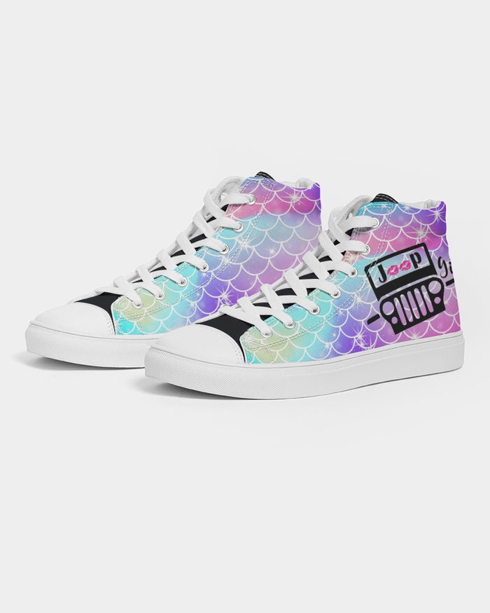 Under The Sea Women's Hightop Canvas Shoe