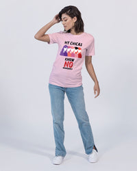 My Chicas Know No Boundaries Unisex Jersey Tee | Bella + Canvas