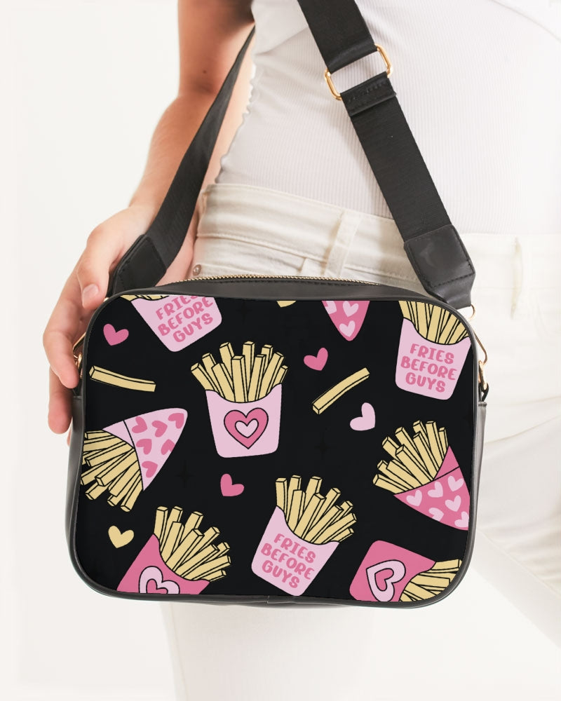 Fries Before Guys Crossbody Bag