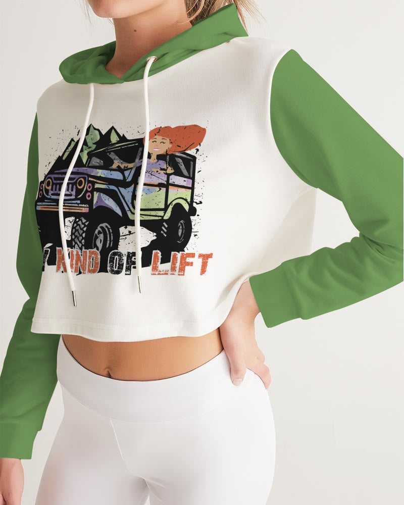 My Kind of Lift Women's Cropped Hoodie