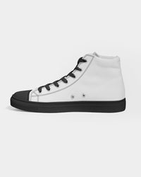 Love Luxe Women's Hightop Canvas Shoe - Black