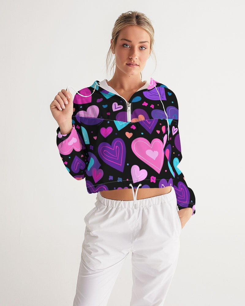 Love Potion Women's Cropped Windbreaker