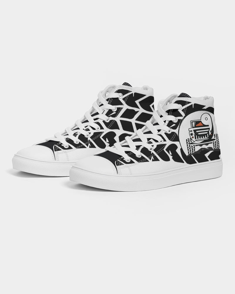 Duck Duck Craze Women's Hightop Canvas Shoe