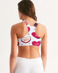 Miss Me Kiss Me Women's Seamless Sports Bra