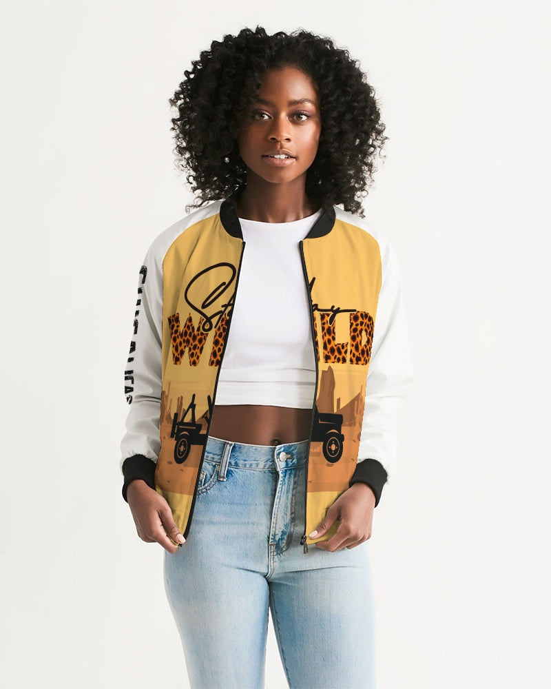 Stay Wild Offroad Desert Women's Bomber Jacket