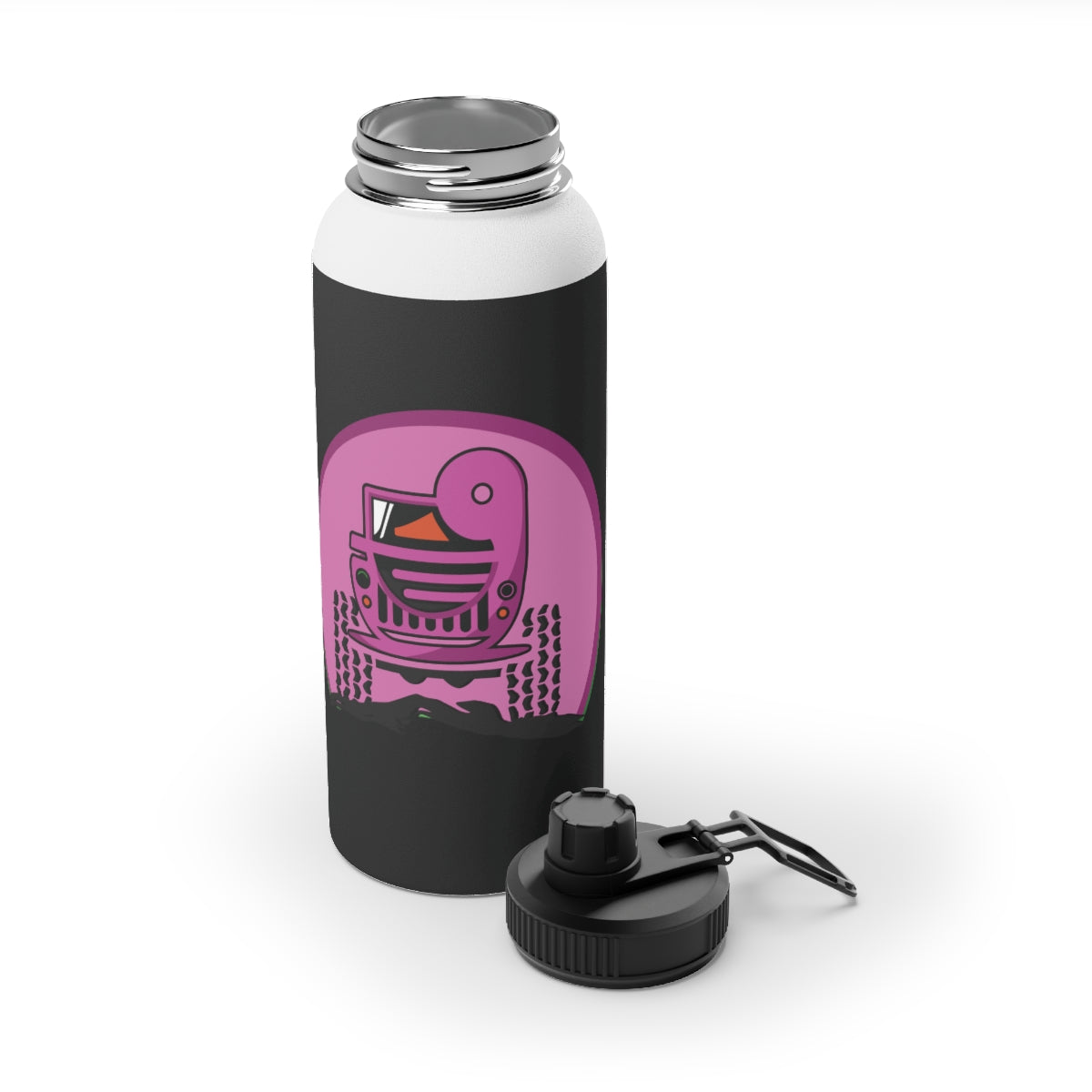 Duck Duck - Stainless Steel Water Bottle, Sports Lid