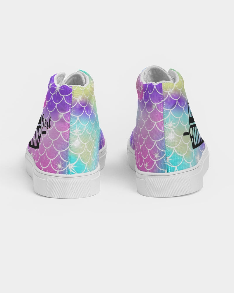 Under The Sea Women's Hightop Canvas Shoe