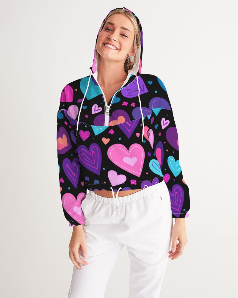 Love Potion Women's Cropped Windbreaker