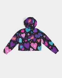 Love Potion Women's Cropped Windbreaker