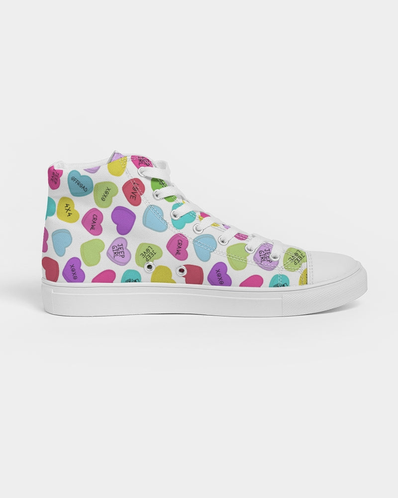 4x4 Heart Crusher Women's Hightop Canvas Shoe