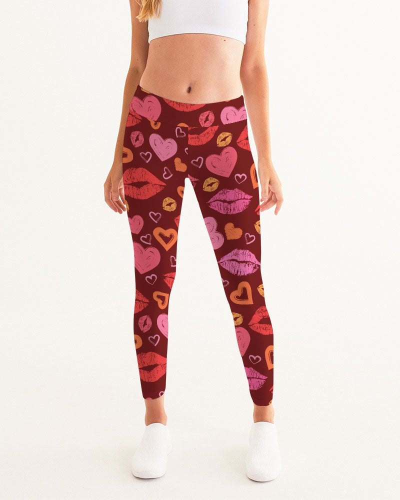 Pucker Up Party! Women's Yoga Pants