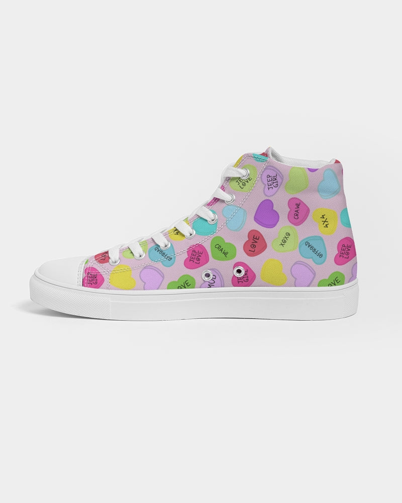 4x4 Heart Crusher Women's Hightop Canvas Shoe