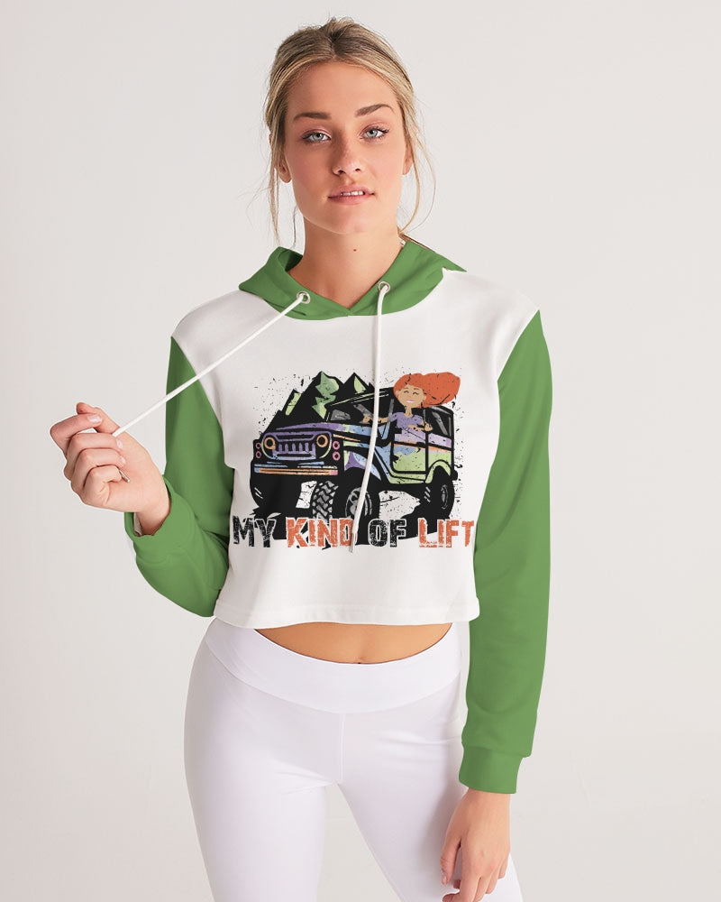 My Kind of Lift Women's Cropped Hoodie