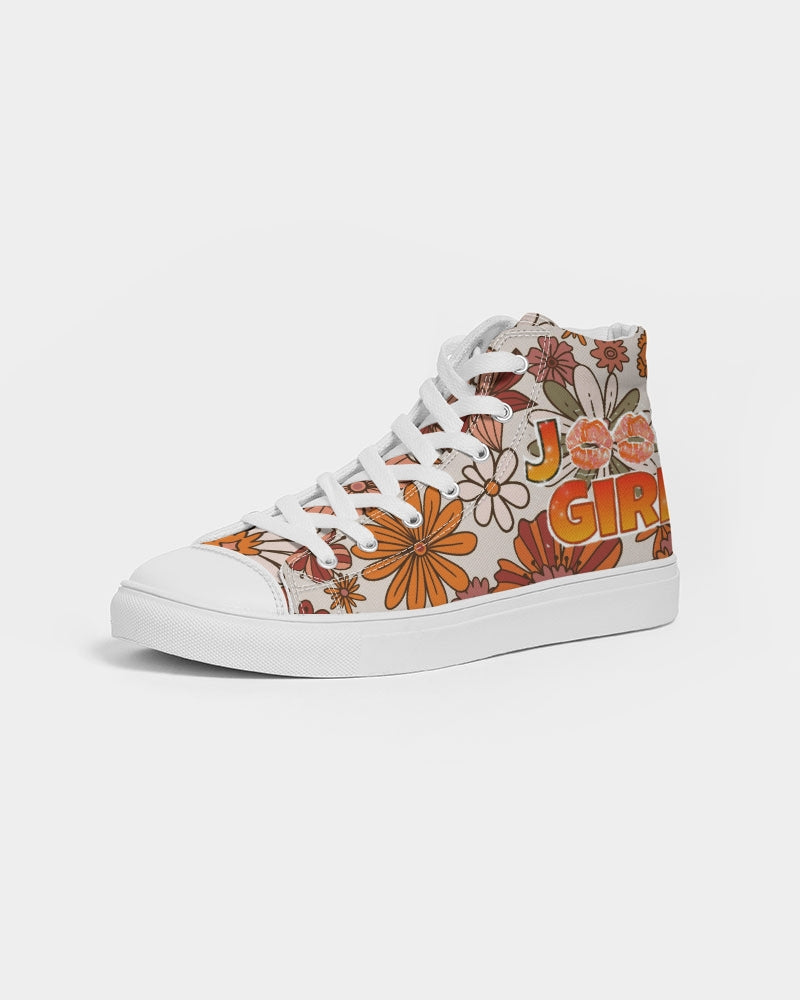 Groovy Girl Women's Hightop Canvas Shoe